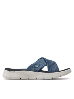 Skechers Klapki Go Walk Flex Sandal-Impressed 141420/NVY Granatowy