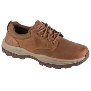 Skechers Knowlson - Leland 204920-DSRT, Męskie, Brązowe, półbuty, skóra licowa, rozmiar: 41
