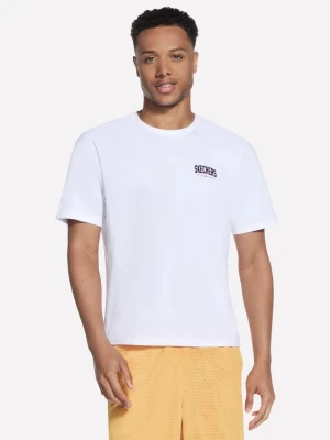 Skechers Letterman koszulka - Bialy
