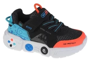 Skechers Lil Gametronix 402262N-BKMT, Dla chłopca, Czarne, buty sneakers, tkanina, rozmiar: 22