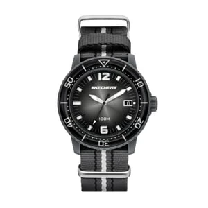 Skechers Maclay zegarek - Czarny Watch