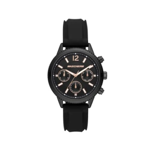 Skechers Matteson Black zegarek - Czarny Watch