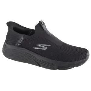 Skechers Max Cushioning - Advantageous Slip-ins 220389-BBK, Męskie, Czarne, buty sneakers, tkanina, rozmiar: 41