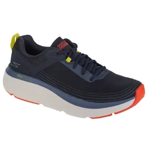 Skechers Max Cushioning Delta 220340-NVMT, Męskie, Granatowe, buty do biegania, tkanina, rozmiar: 42,5