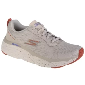 Skechers Max Cushioning Elite 128269-NAT, Damskie, Beżowe, buty do biegania, tkanina, rozmiar: 36