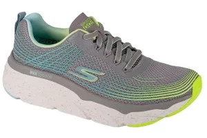 Skechers Max Cushioning Elite - Galaxy Burst 128563-GYLM, Damskie, Szare, buty do biegania, tkanina, rozmiar: 35