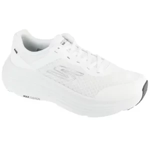 Skechers Max Cushioning Endeavour 129470-WBK, Damskie, Białe, buty do biegania, tkanina, rozmiar: 40