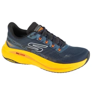 Skechers Max Cushioning Propulsion 220509-NVOR, Męskie, Granatowe, buty do biegania, tkanina, rozmiar: 41