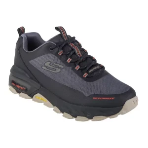 Skechers Max Protect - Fast Track 237304-BKMT, Męskie, Czarne, buty sneakers, przewiewna siateczka, rozmiar: 41