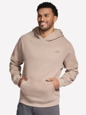 Skechers Max Soft bluza z kapturem - Brazowy/Szarobrazowy