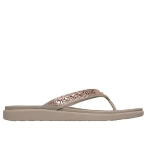 Skechers Meditation Luxe -Everyday Glow - Szarobrazowy