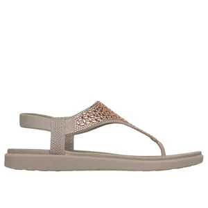 Skechers Meditation Luxe - Modern Event - Szarobrazowy