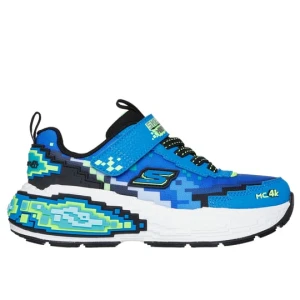 Skechers Mega-Craft 4K - Niebieski / Limonkowy