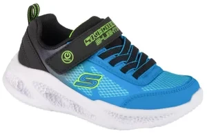 Skechers Meteor-Lights - Krendox 401495L-BKBL, Dla chłopca, Niebieskie, buty sneakers, syntetyk, rozmiar: 35