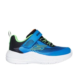 Skechers Microspec Advance - Niebieski/Limonkowy