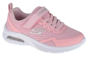 Skechers Microspec Max 302377L-LTPK, Dla dziewczynki, Różowe, buty sneakers, przewiewna siateczka, rozmiar: 27