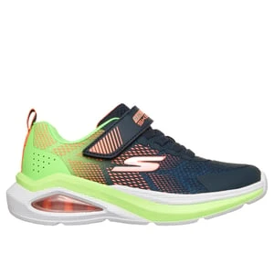 Skechers Microspec Max Velocity - Granatowy/Limonkowy