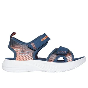 Skechers Microspec-Splash - Granatowy/Pomaranczowy