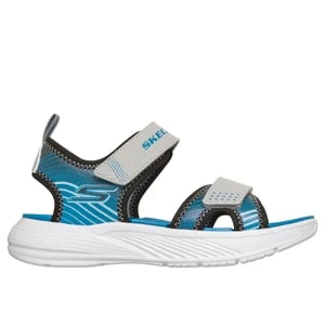 Skechers Microspec-Splash - Szary/Niebieski
