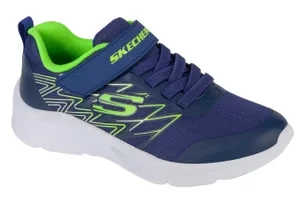 Skechers Microspec Texlor 403770L-NVLM, Dla chłopca, Granatowe, buty sneakers, tkanina, rozmiar: 28