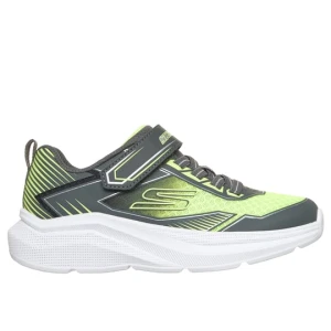 Skechers Microspec Velocity - Grid-Drift - Grafitowy / Zolty