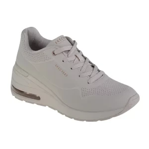 Skechers Million Air-Elevated Air 155401-OFWT, Damskie, Beżowe, buty sneakers, skóra syntetyczna, rozmiar: 38