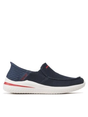 Skechers Mokasyny Cabrino 210604/NVY Granatowy