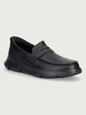 Skechers mokasyny męskie GARZA - WYATT czarny
