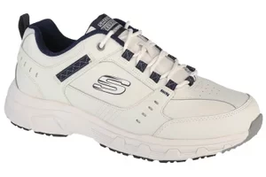 Skechers Oak Canyon-Redwick 51896-WNV, Męskie, Białe, buty sneakers, skóra licowa, rozmiar: 40