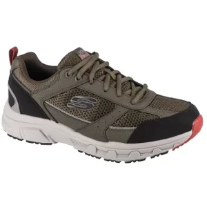 Skechers Oak Canyon-Verketta 51898-OLBK, Męskie, Zielone, buty sneakers, skóra licowa, rozmiar: 41