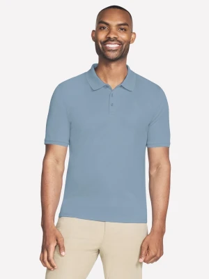 Skechers Off Duty Polo - Niebieski/Fioletowy