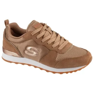 Skechers OG 85 - Gold'n Gurl 111-TAN, Damskie, Beżowe, buty sneakers, tkanina, rozmiar: 36
