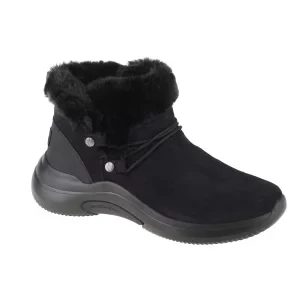 Skechers On The Go Midtown-Cozy Vibes 144271-BBK, Damskie, Czarne, buty zimowe, skóra zamszowa, rozmiar: 36