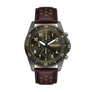 Skechers Ormond zegarek - Brazowy Watch
