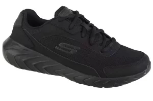 Skechers Overhaul 2.0- Enforcer 232289-BBK, Męskie, Czarne, buty sneakers, tkanina, rozmiar: 41