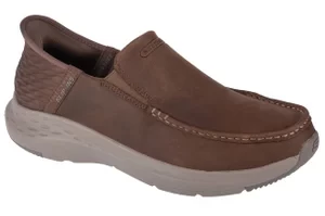 Skechers Parson - Oswin 204866-DSRT, Męskie, Brązowe, półbuty, skóra naturalna, rozmiar: 40