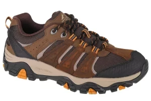 Skechers Pine Trail - Kordova 204242-CDB, Męskie, Brązowe, buty trekkingowe, skóra licowa, rozmiar: 41