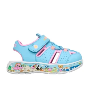 Skechers Play Scene Splash - Ocean Walk - Niebieski/Rozowy granatowy