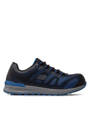 Skechers Półbuty Bulklin 77180EC/BLU Czarny