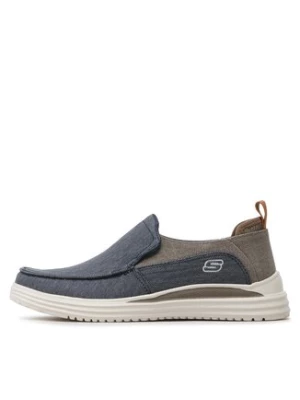 Skechers Półbuty Evers 204472/NVBR Granatowy