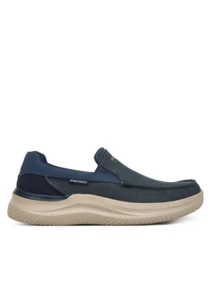 Skechers Półbuty Relaxed Fit: Hasting - Fielden 205066/NVY Granatowy