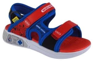 Skechers Power Splash 402264L-RDBL, Dla chłopca, Czerwone, sandały, syntetyk, rozmiar: 29