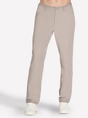 Skechers Premium 5 Pocket Spodnie Classic - Jasny Szary/Koralowy