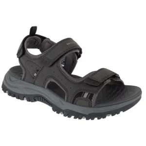 Skechers Prewitt - Rigdon 205139-BLK, Męskie, Czarne, sandały, syntetyk, rozmiar: 41