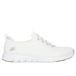 Skechers Pure Flex - Poised - Bialy/Zloty