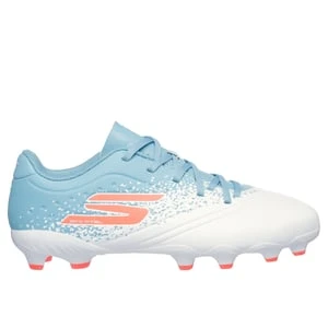 Skechers Razor 1.5 Jr Youth FG - Bialy/Turkusowy