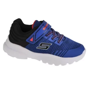 Skechers Razor Flex-Mezder 407271N-RYBK, Dla chłopca, Niebieskie, buty sneakers, przewiewna siateczka, rozmiar: 21