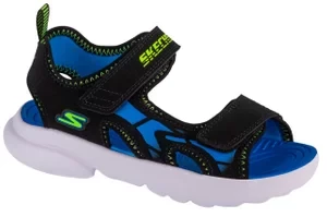 Skechers Razor-Splash - Aqua Buddies 406513L-BBLM, Dla chłopca, Czarne, sandały, tkanina, rozmiar: 28