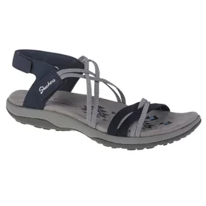 Skechers Reggae Slim–Takes Two 163112-NVY, Damskie, Granatowe, sandały, syntetyk, rozmiar: 36