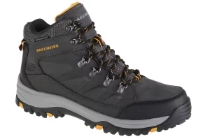 Skechers Relment-Daggett 204642-CHAR, Męskie, Szare, buty trekkingowe, skóra syntetyczna, rozmiar: 43